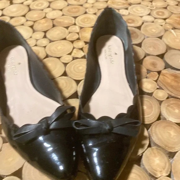 🎉LAST CALL🎉 Patent Leather Kate Spade Flats - Picture 2 of 7